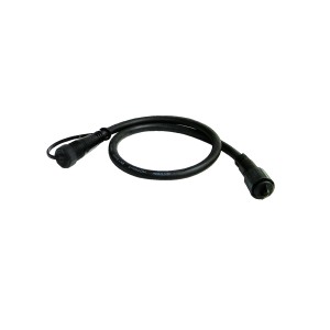 Cavo di prolunga Easy Connect nero, 50 cm, per sistemi di illuminazione esterna.