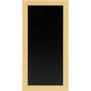 Securit Kreidetafel Woody, teakfarben, 40x20 cm, mit Stift. Tafel mit Holzrahmen.