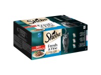 Sheba Katzen-Nassfutter Fresh & Fine Kabeljau, Lachs, Thunfisch 50 g / 50 Stk.