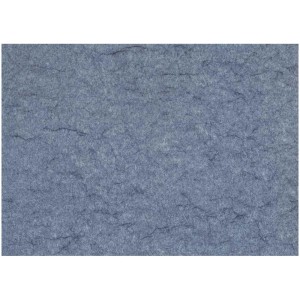 Blaue D-c-table Tischdecke Volia, abwischbar, 100x140 cm, mit feiner Marmorierung.