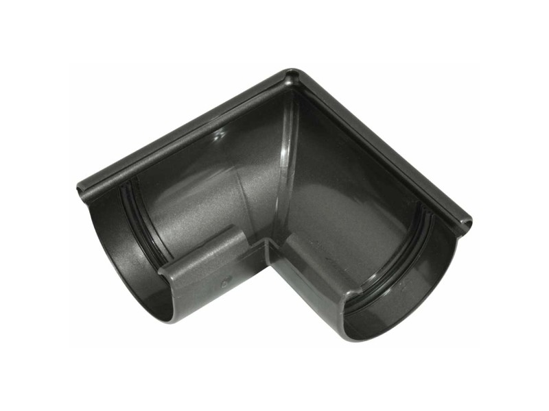 MARLEY Dachrinne Halbrund RG 100 Grau 2m Bei