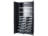 Küpper Materialschrank Modell 70270 für Boxen (HxBxT) 204 x 91 x 53 cm
