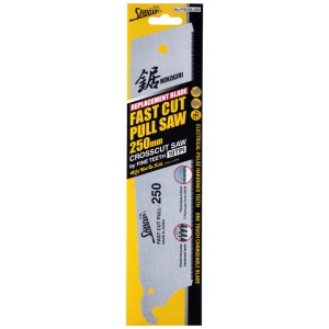 Shogun Ersatz-Sägeblatt Kataba 250 für Handsägen, geeignet für feine Holzarbeiten.