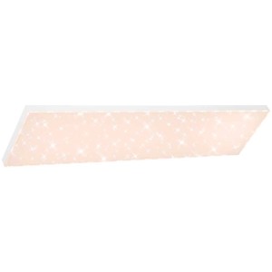 Pannello LED Briloner 120x30 cm, senza cornice con effetto cielo stellato, controllo colore CCT.