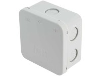 Max Hauri Abzweigdose leer AP / IP65 Grau (HxBxT) 80 x 80 x 50 mm