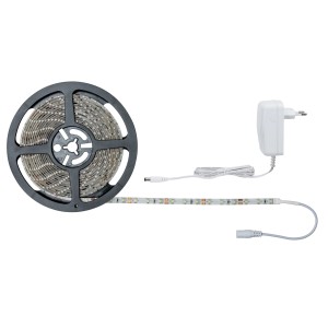 Set striscia LED Function SimpLED 5m, luce diurna, 17W, su bobina con alimentatore.