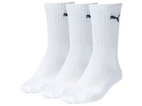 Puma Socken Unisex Baumwolle Weiss assortiert 3er-Pack