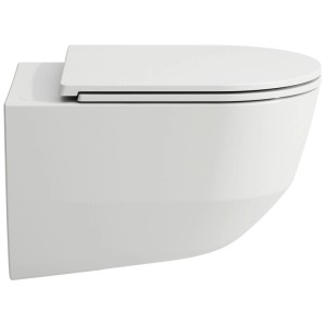 Laufen Pro WC sospeso senza bordo Bianco con fissaggio coperto 53 x 36 cm