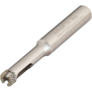 Wolfcraft Punta diamantata Ceramic, 8 mm per forare piastrelle con avvitatore a batteria.