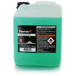 Flaman Pasta Combustibile in tanica da 4 kg, ideale per fonduta e scaldavivande.