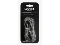 Lafuma Gummischnüre mit Endkappe Grau / 4 Stk.