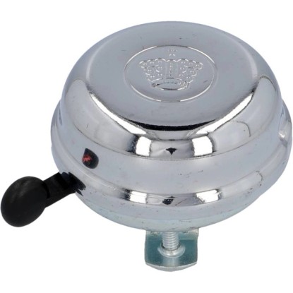 Fischer Fahrrad-Glocke Chrom Ø 8 cm
