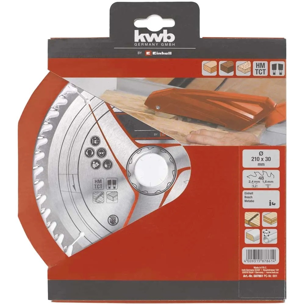 kwb Kreissägeblatt für stationäre Sägen 210 x 30 mm 48 Z kaufen bei OBI