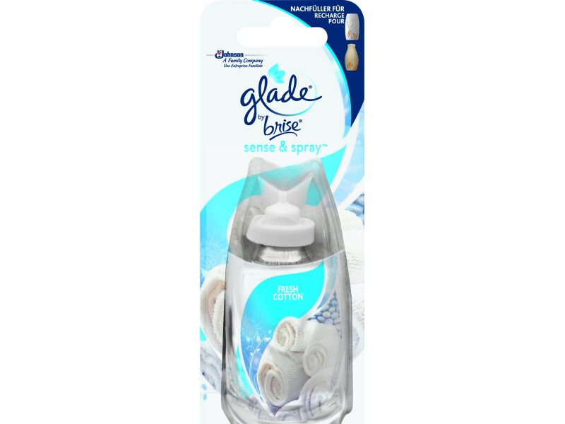 Glade Ricarica per Sense & Spray Fresh Cotton 18 ml