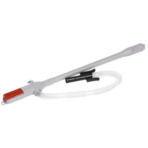 Pompe électrique Zibro DP-18 pour transvaser facilement le fioul, 38,5x5x5cm.