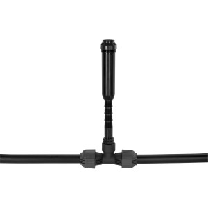 Gardena Raccord en T pour systèmes d'arrosage, 25 mm x 19 mm filetage intérieur, pour connecter les tuyaux.