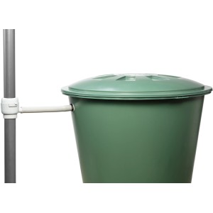 Garantia Riempitore Mini DN 50-60 grigio, con raccordo per botte e pluviale.