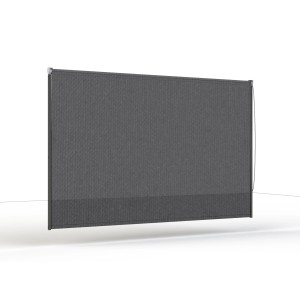 Store enrouleur anthracite Siena Garden, 300x210 cm, pour tonnelles et pavillons, protection visuelle et contre le vent.
