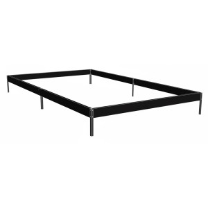 Telaio base Halls per Icon Planthouse 8, 9,7 m², nero, acciaio, accessorio per serra.