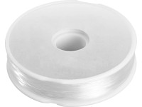 LUX-TOOLS Dekoschnur Transparent Ø 0,7 mm / Länge 50 m