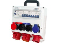 Steffen Baustromverteiler 16A bestückt IP55