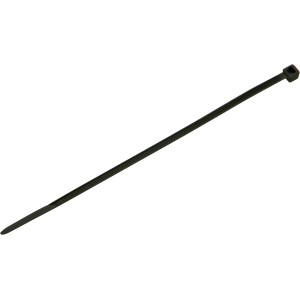Serre-câble noir OBI, 120 mm, pour regrouper et fixer les câbles.
