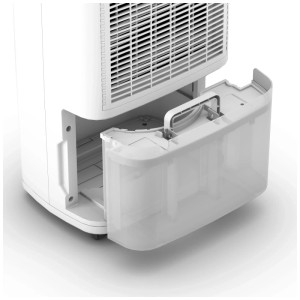 Olimpia Splendid Luftentfeuchter Aquaria S1 20 P: Detailaufnahme des herausnehmbaren 5-Liter-Wassertanks.