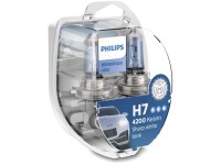 Philips Scheinwerferlampe H7 inkl. W5W WhiteVision ultra 2 Stk.