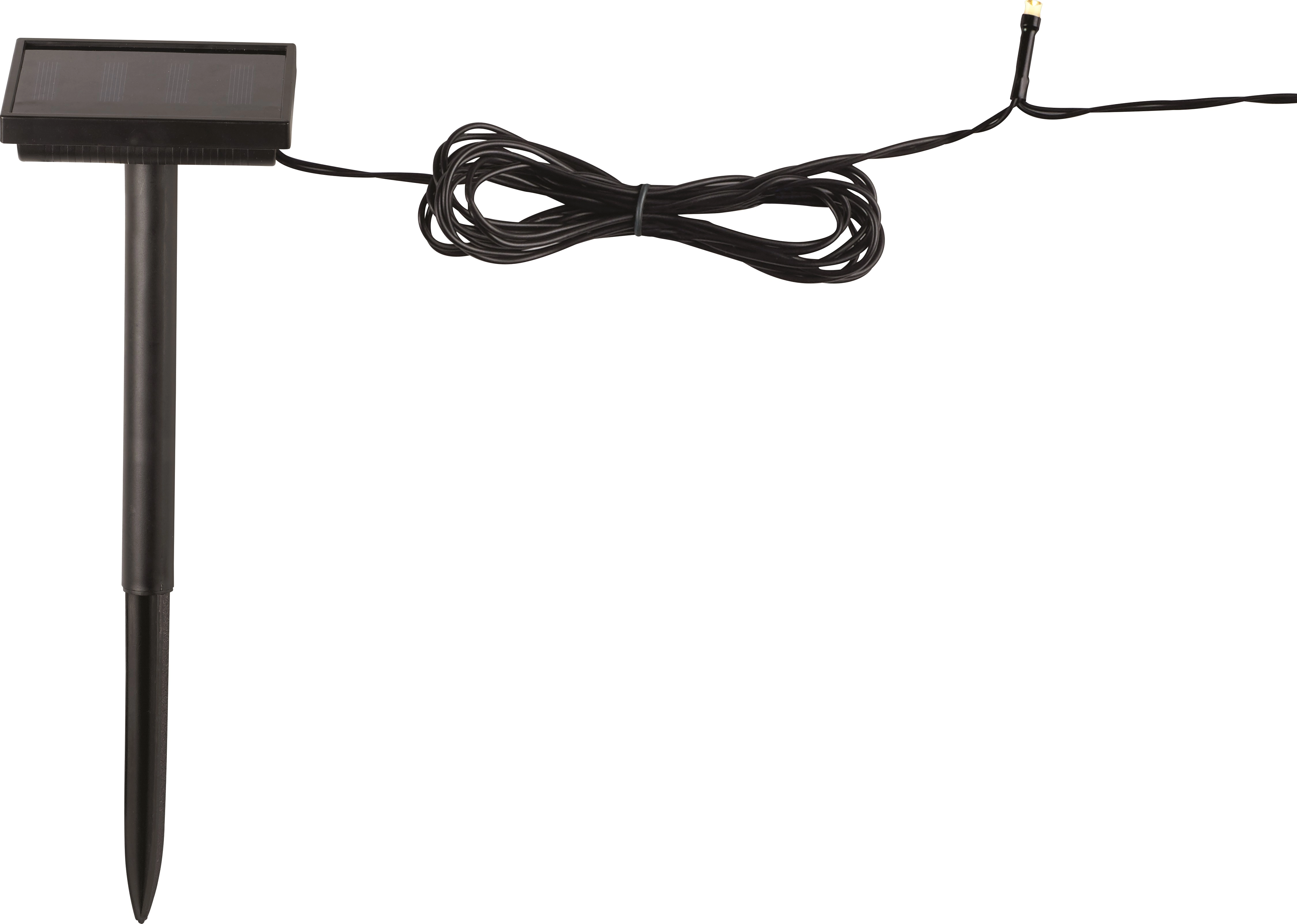 SolarLichterkette Outdoor Bronze Schwarz 3.8 m kaufen bei OBI