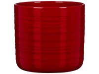 Scheurich Übertopf Cottage Keramik Intense Red Ø 12,2 cm / Höhe 11,1 cm
