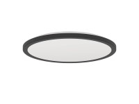 Eglo LED-Deckenleuchte Rovito-Z Schwarz Ø 39 cm