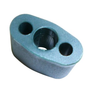 Connettore Peacock Pinnup, 7 mm, set da 4 pezzi, per tutori per piante. Connettore in plastica per collegare il paletto a terra e l'anello di supporto.