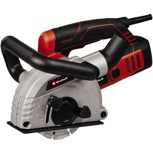 Einhell TE-MA 1500 scanalatrice per muri per scanalature precise in muratura, con dischi diamantati.