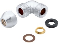 Quetschverschraubung Ø 10 mm Winkel 21 mm (R 1/2)