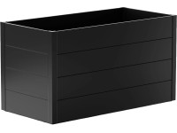 Guardi Metall-Hochbeet Anthrazit (HxBxT) 18 x 136 x 21 cm