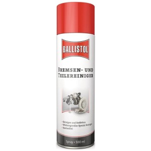Ballistol Nettoyant freins et pièces, aérosol de 500 ml pour l'entretien automobile.