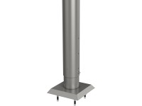 Biohort Steher für Sichtschutz zum Andübeln 135 cm hvst. Quarzgrau-Metallic Biohort Steher für Sichtschutz zum Andübeln 135 cm hvst. Quarzgrau-Metallic