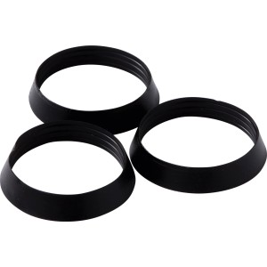 Guarnizioni a cuneo KÖRO, 3 pezzi, per sifoni da 32 mm per sigillare in cucina.