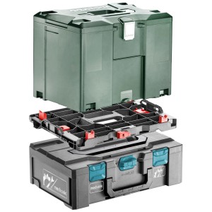 Plaque d'adaptation Technocraft Metabox pour coffret système, compatible avec divers systèmes de coffrets.