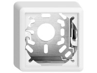 AP-Rahmen EdizioDue Feller Weiss  74 x 74 x 39 mm