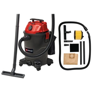 Aspirateur eau et poussière Einhell TC-VC 1930-190 A (30 l) avec accessoires.