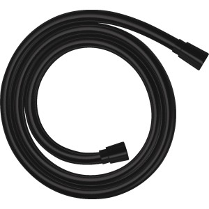 Hansgrohe Isiflex tubo doccia, 160 cm, nero opaco, flessibile.