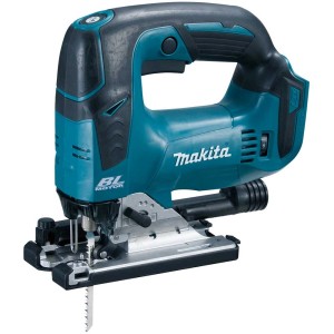 Scie sauteuse sans fil Makita DJV182 ZJ, bleu et noir, sans batterie.
