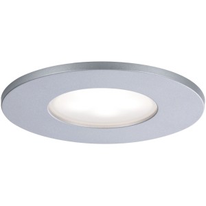 Spot encastrable LED Paulmann Calla, chrome, orientable, dimmable, 3x6,5W, 4000K, IP65.