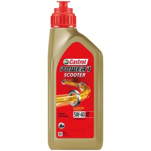 Castrol Power 1 Scooter 4T 5W-40, huile moteur scooter, 1 litre.