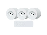 Steffen Funk-Zwischenstecker mit Fernbedienung Weiss max. 2'500 W / 3er-Set Steffen Funk-Zwischenstecker mit Fernbedienung Weiss max. 2'500 W / 3er-Set