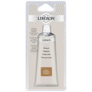 Holzpaste Nussbaum 80ml Tube zur Reparatur von Holzoberflächen.