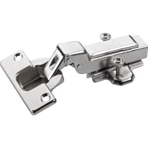 Cerniera a scodellino Hettich Intermat per anta centrale, montaggio a clip, ferramenta per mobili.