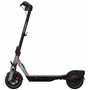 Segway E-Scooter Ninebot F3 D nero, vista laterale. Ideale per e-bike e spostamenti urbani.