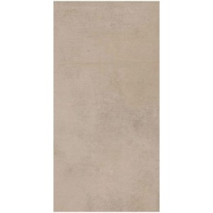 Piastrella in gres porcellanato Denver Taupe, 30x60 cm, effetto cemento opaco per pavimenti e pareti.